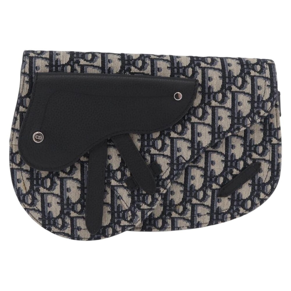 Christian Dior Saddle Messenger Oblique Canvas